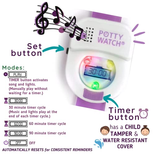 Potty Time The Original Potty Watch Water Resistant Toddler Toilet