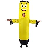 Bodysocks Tube Man Air Dancer Arm Waving Inflatable Costume for Adults (One Size)