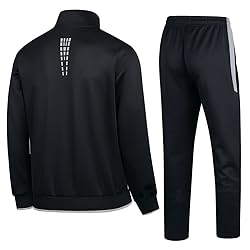 PUMPITU Men's Casual Athletic Tracksuit Long Sleeve