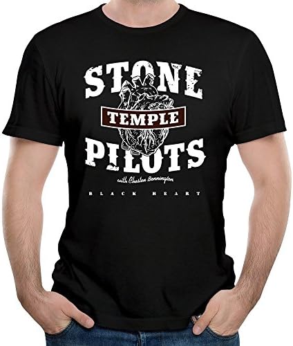 Men's Stone Temple Pilots Black Heart T-Shirts