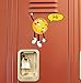 Hanging Emoji Door Wall Sticker Decal. Includes 2 Hanging Emojis. Great as Laptop Stickers, Nursery Room Decor, Light Switch Decals, and Many More. #6097
