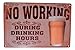 Strosportsandtech Beer Alcohol Drinking Funny Tin Sign Bar Pub Diner Cafe Wall Decor Home Decor Art Plaque Retro Vintage