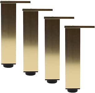 Pata de gabinete vertical triangular de 4 piezas, patas de soporte de