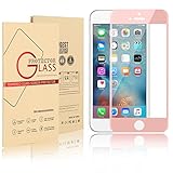 iPhone 6s Screen Protector, EC™ Premium Ultra Slim [Full Coverage] [Anti Fingerprint / Scratch] Tempered Glass Screen Protector for 4.7 inch Apple iPhone 6s / 6 (1-Rose Gold)