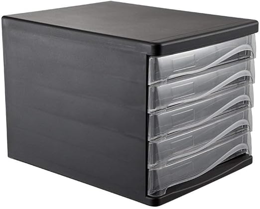 Amazon Com File Cabinets School Office Papers Files Transparent File Drawers Title Stickers Independent Storage Desktop Accessories 26 5x33 8x25cm Home Office Furniture Color Black Size A Kitchen Dining