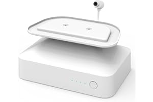 Battery Base for Show 8 3rd Gen 15000mAh Wireless Charger Adjustable Stand for Show 8 3rd (White)