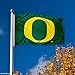 UO Oregon Ducks University Large College Flag