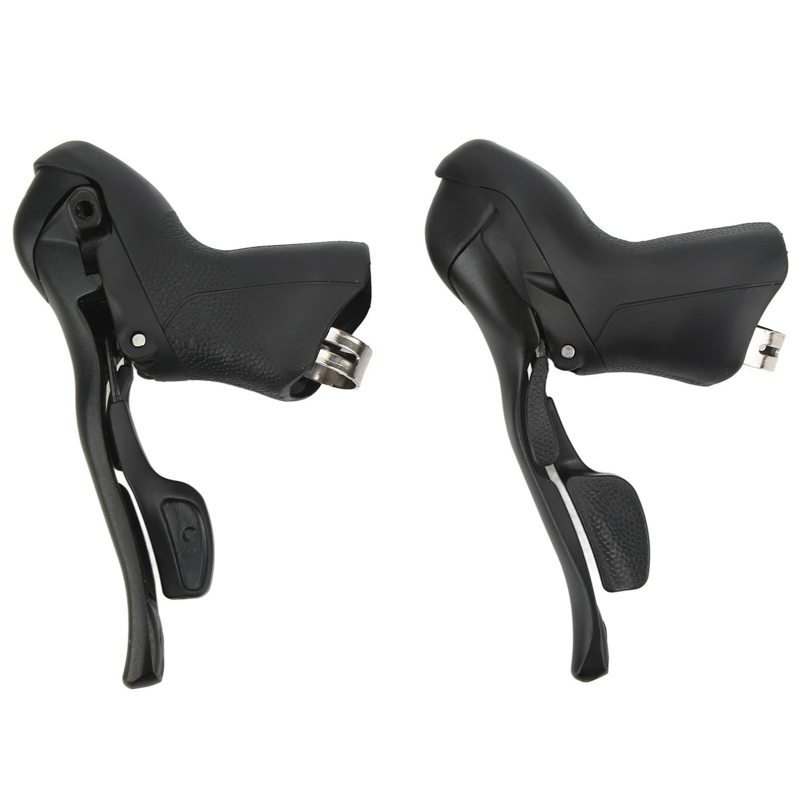RongM Shifter Brake Levers, Corrosion Resistant 7 8 9 Speed ​​Road Bike Shifter Brake Levers For Handlebar