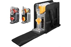 Portable Storage Bag for Slushie Machine, 46x46x18 cm Travel Carrier with for Durable Build, Black for Outdoor Use and Space-