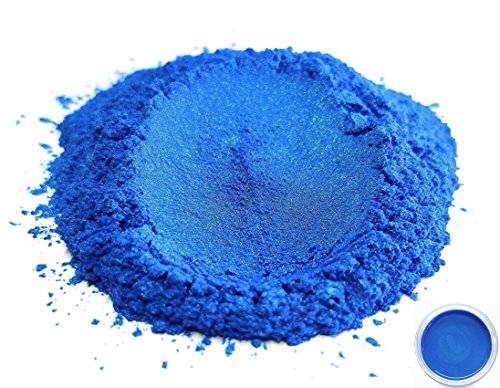 50gr "Aozora Blue" Mica Powder Pigments (Resin, Paint, Epoxy, Soaps, Nail Polish, Liquid Wraps)