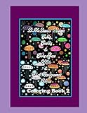 D. McDonald Designs Cakes, Castles & Outer Space White & Black Backgrounds Edition Coloring Book by 