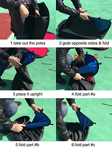 image for SUMBLIME Corn Hole Portable Outdoor Game - 2PCS Foldable Cornhole Boar