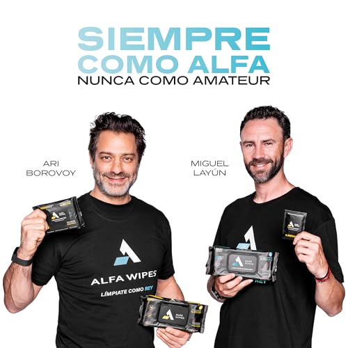 Alfa Wipes Toallitas Humedas para Adulto Extra Grandes y Gruesas, Desechables en Inodoro, Menta Suprema, Hipoalergénicas, con Aloe, Vitamina E, Manzanilla | 3 paquetes con 50 toallitas c/u (150 Toallitas)