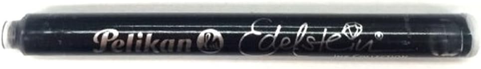 Pelikan 339648 Gemstone GTP/6 Fountain Pen Ink in Metal Case Garnet Ink Cartridge Black - Image 4