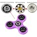 Fidget Toy Spinner, RunRRIn Hand Spinner Glow in the Dark with Hybrid Ceramic Bearing Anti- Anxiety, ADD,Adhd and Stress Relief (Purple)