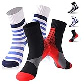 100% Waterproof Boys Socks, RANDY SUN Crew Outdoor Sports Hiking Socks 1 Pair for Cycling, Hiking, Skiing, Snowboating
