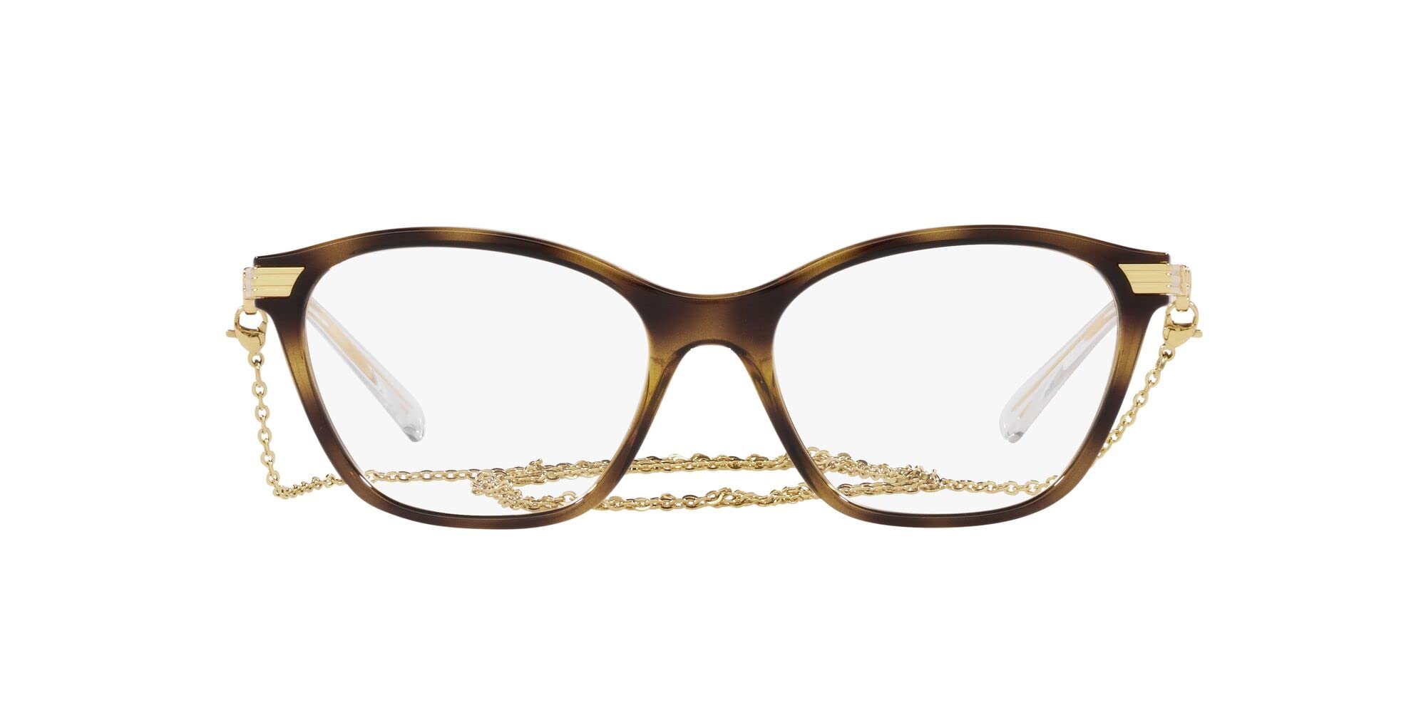 Photo 1 of Vogue Eyewear Women's VO5461 Cat Eye Prescription Eyewear Frames, Dark Havana/Demo Lens, 51 mm