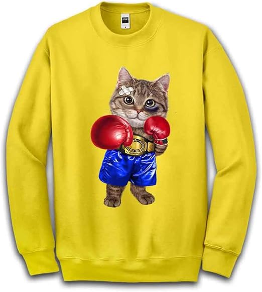 Amazon Fox Republic ボクシングをする猫 ねこ ネコキッズスウェット トレーナー パーカー 通販