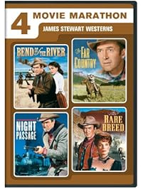 4 Movie Marathon: James Stewart Western Collection (Bend of the River / The Far Country / Night Passage / The Rare Breed)