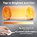 Levoit Large Salt Lamp, Himalayan / Hymilain Sea Pink Crystal Large Salt Rock Lamps, Night Light, Real Rubber Wood Base, Dimmable Touch Switch, Luxury Gift Box(ETL Certified, 2 Extra Original Bulbs)