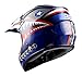 WOW Youth Kids Motocross BMX MX ATV Dirt Bike Helmet Shark Blue