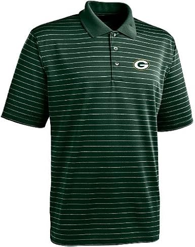 Antigua NFL Men's Green Bay Packers Elevate Desert Dry Polo Shirt: Amazon.co.uk: Clothing