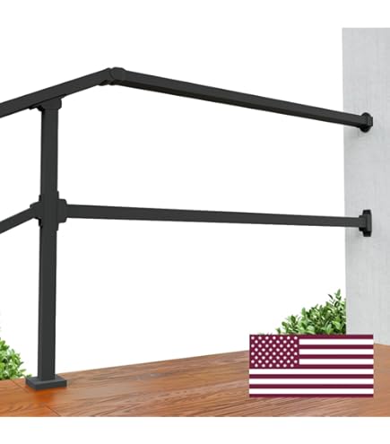 Upgrade 2 In 1 Stair Handrail&Horizontal Railing, Seychelles - View #8