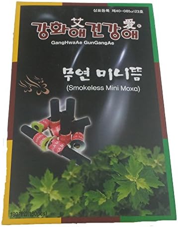 Ganghwaae Kungangae Myoung PUM Mini Moxa Stickes 180P Smokeless