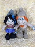 Licensed Set of 2 Smurfs 2 Naughties Hackus and Vexy Grey Smurfs 14