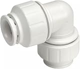 Speedfit John Guest Equal Elbow 15mm Push-Fit Fitting PEM0315W