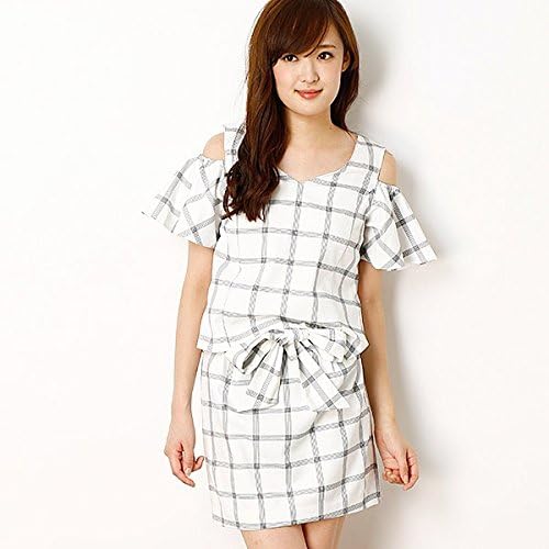 Amazon セシルマクビー Cecil Mcbee ワンピース 01ホワイト M ワンピース チュニック 通販