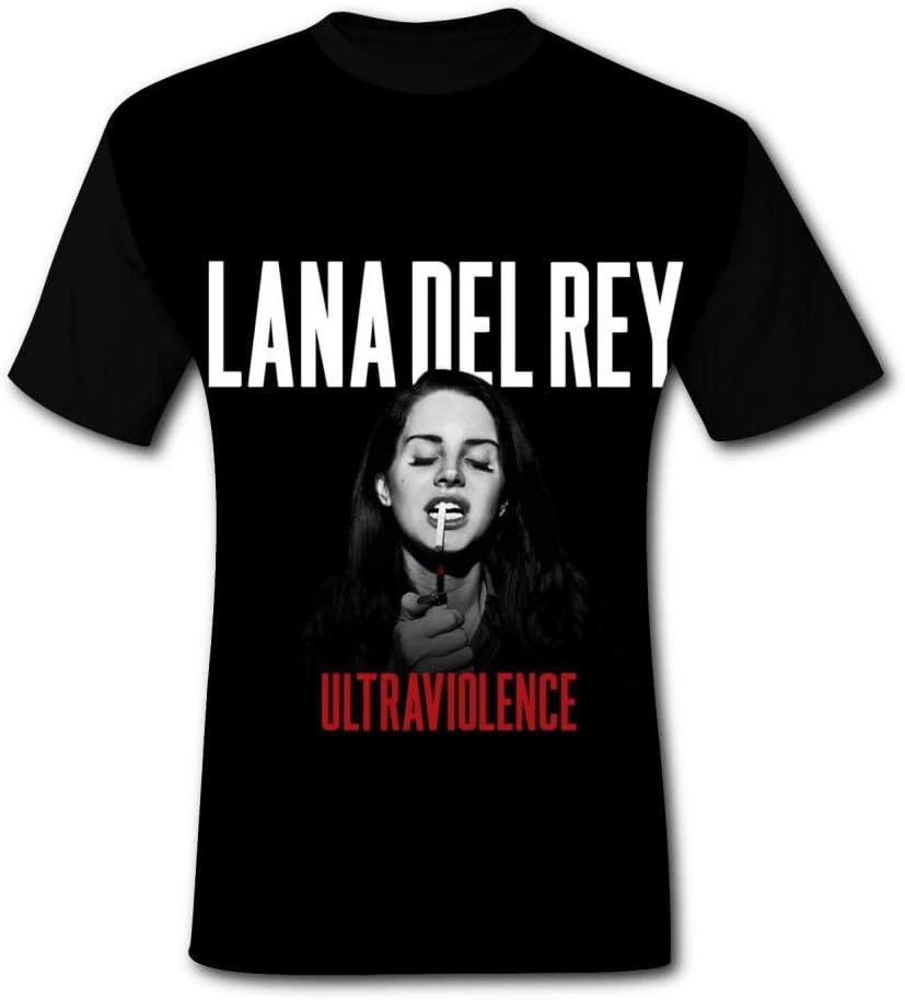 MeNKpp12 Lana-Ultraviolence Men's T-Shirt Polo Slim Fit Short Sleeve Casual Tees