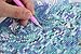 Staron 5D Diamond Painting, Animals Diamond Embroidery Painting Cross Stitch Kit 5D Diamond Painting Embroidery DIY Art Craft Wall Decor (Bear❤️)