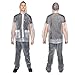 High Sierra 2pc Waterproof Emergency Rain Suit Bottom Jacket Hood for Women Men