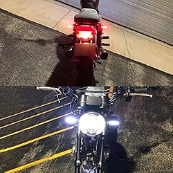 LivTee Super Bright 4PCS Motorcycle Indicators