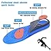 BEZOX Shoe Insoles for Men, Shock Absorbing Silicone Running Shoes Inserts, Athletic Gel Foot Insoles Cushions, US Size: 7″-13″thumb 4