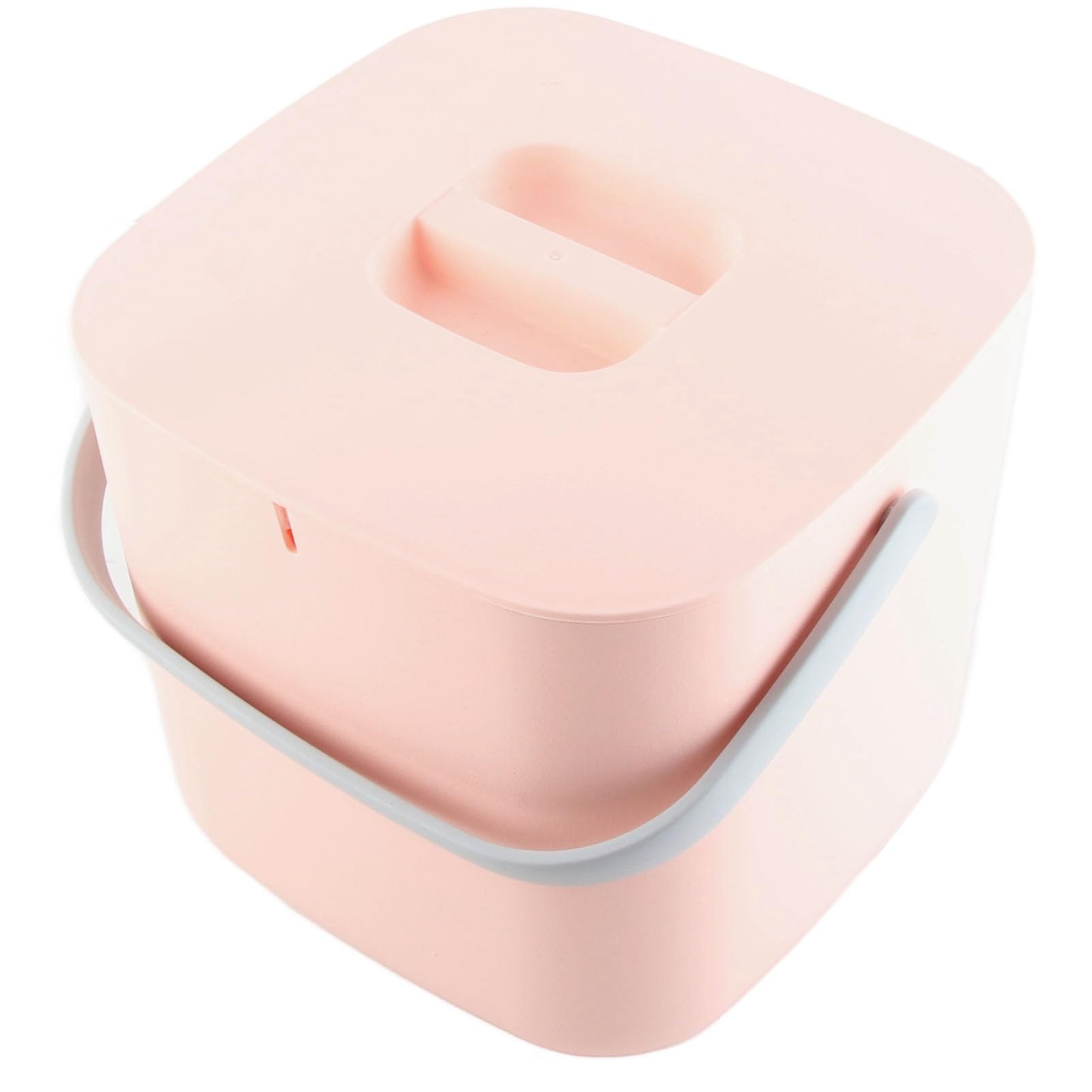 Portable Mini Sink Dishwasher, Small Dish Washing Machine Efficient Dish Washing Machine for Home Kitchen with Interactive Mode (Pink Bucket)
