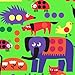 Fintie Leapfrog LeapPad Platinum/LeapPad Ultra XDI/LeapPad Ultra 7-Inch Tablet Case - Premium Vegan Leather Standing Cover with Car Headrest Mount Holder Function Kids' Learning Friendly, Zoo