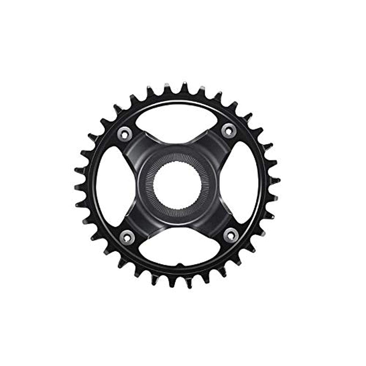 Shimano STEPS SM-CRE80-12-B chainring, 36T for chainline 53 mm, without chainguard, black