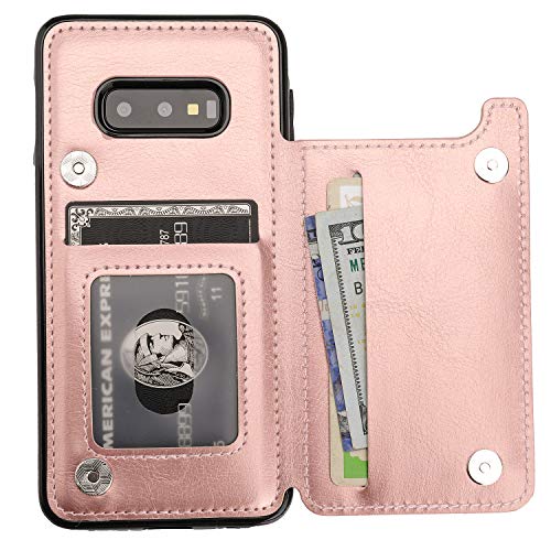 Vaburs S10e Case Wallet with Card Holder, Premium PU Leather