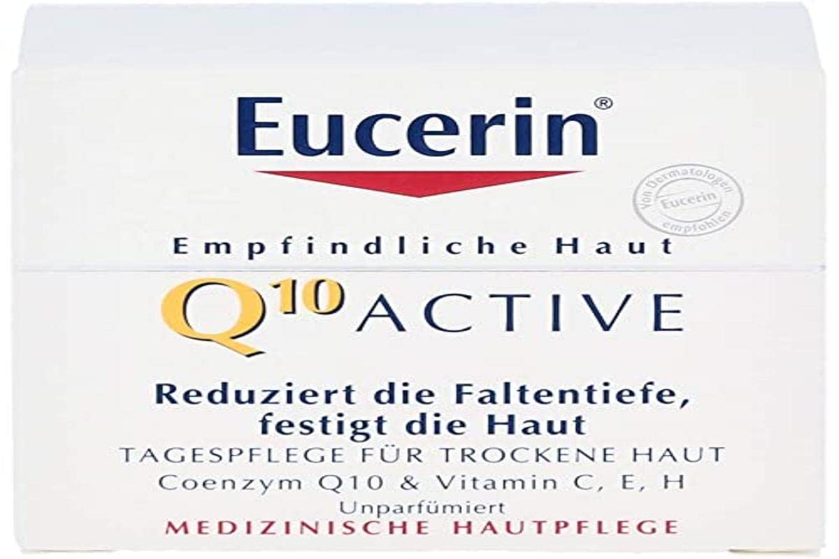 Eucerin Q10 Active Anti-Wrinkle Day Cream - Dry Skin 50ml