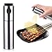 Besmon Olive Oil Sprayer Stainless Steel Refillable Bar Bottles for Cooking, Salad Oil Dressing,BBQ, Grilling and Roasting, 100ml Food Grade Cooking wine & Vinegar Sprayer