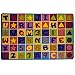 Kids Rug Numbers and Letters Area Rug 5x7 (Approx : 4'11