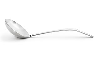 Fox Run 6095 Mini Serving Ladle, 7.25-Inch, Stainless Steel, 7.25 x 2.25 x 1.25 inches