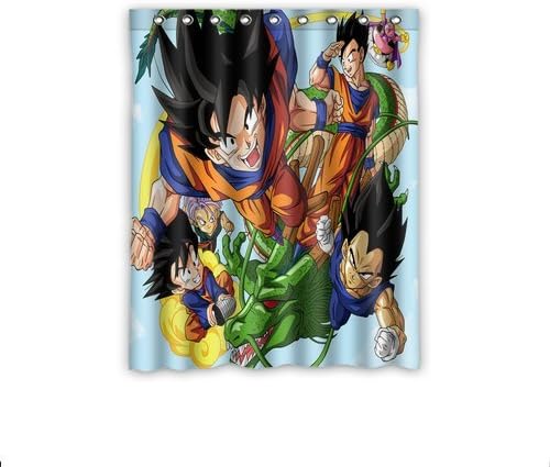 Scottshop Custom Dragon Ball Window Curtain Thermal Insulated Blackout Window Curtains Drapery / Panels / Treatment Polyester Fabric 52 "x 63" Inch (1 Piece)