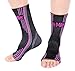 Doc Miller Ankle Compression Sleeve – Plantar Fasciitis Support, Toeless Neuropathy Socks, 20-30 mmHg, Achilles Tendonitis Relief Brace, Elastic Support for Swollen Ankles, Men & Women, 1 Pair