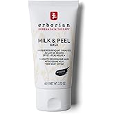 Erborian Milk & Peel Mask, Gentle Hydrogel‑Effect Exfoliates, Smooths & Refines for Refreshed, Renewed Mirror‑Skin, Korean Skincare, All Skin Types