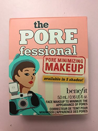 Benefit Cosmetics the POREfessional Pore Minimizing Makeup Deluxe Sample 02 Light-Medium .16 Fl Oz