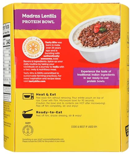 TASTY BITE CHILI & RICE BOWL OGC 8.8 OZ