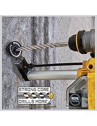 DeWalt dw5418 4 "1 2 X 6   1 2" X 8   1 2 "SDS Rock + Martillo de carburo Bit,